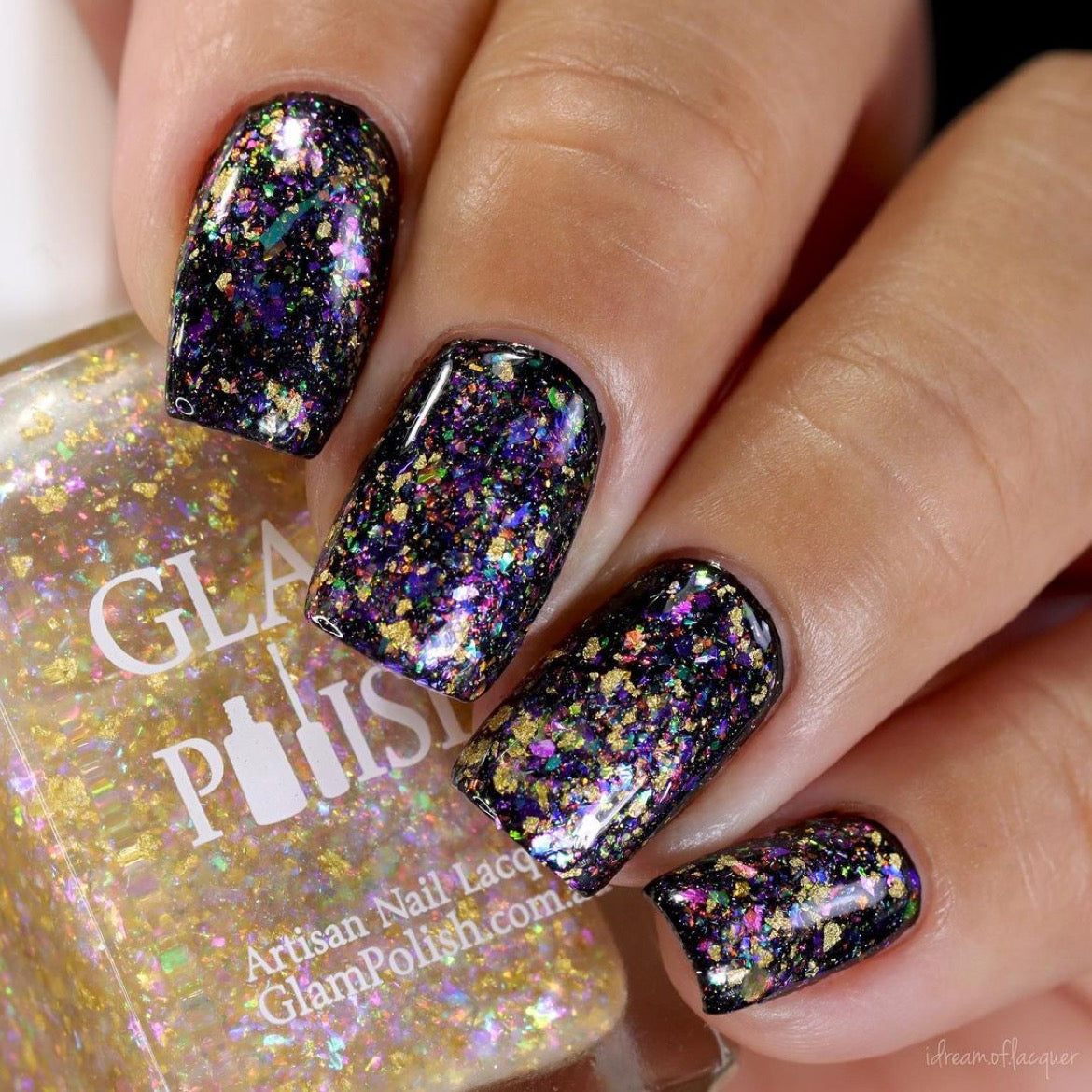Chasing Rainbows - Limited Edition (23 Karat Gold Leaf & Iridescent Flakies)