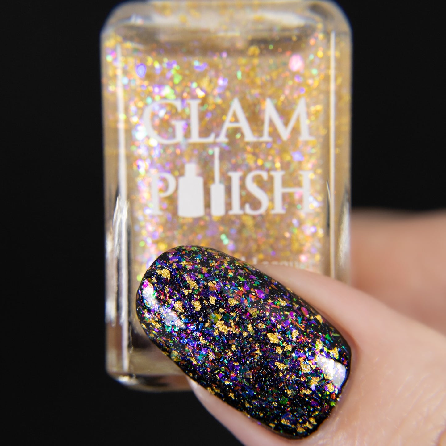 Chasing Rainbows - Limited Edition (23 Karat Gold Leaf & Iridescent Flakies)