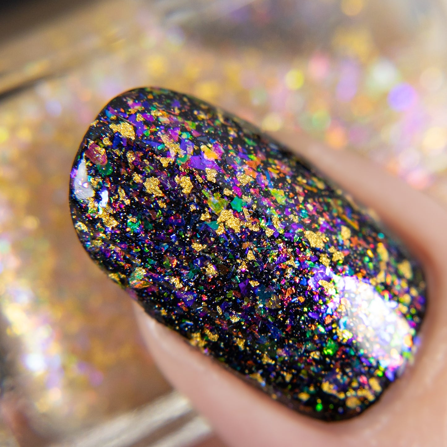Chasing Rainbows - Limited Edition (23 Karat Gold Leaf & Iridescent Flakies)