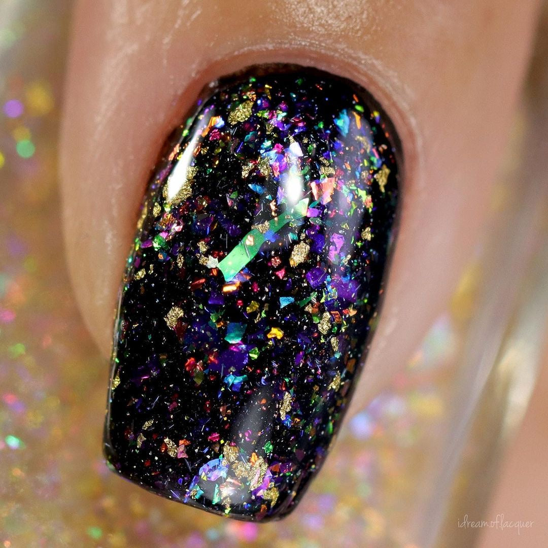 Chasing Rainbows - Limited Edition (23 Karat Gold Leaf & Iridescent Flakies)