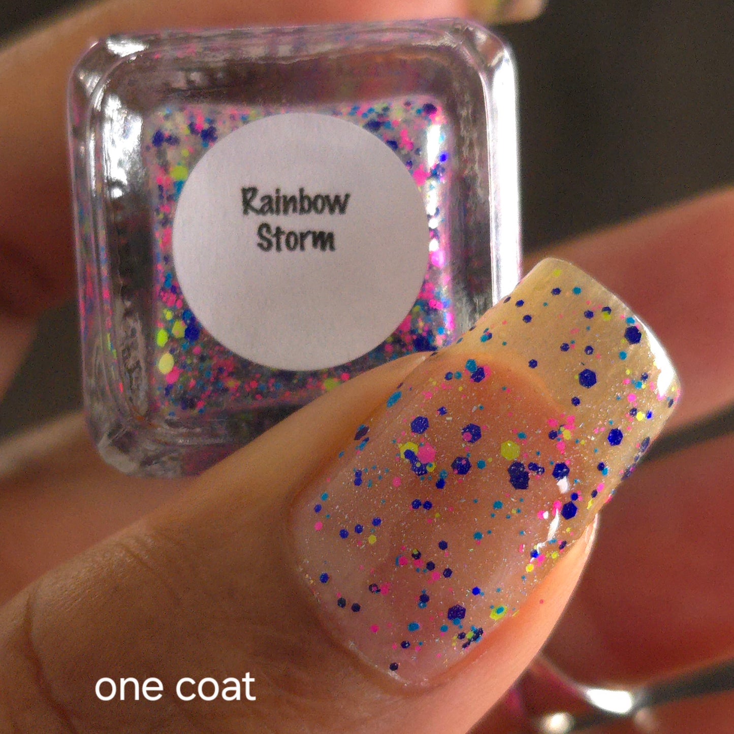 Rainbow Storm - Keep Your Toppers On Group Custom
