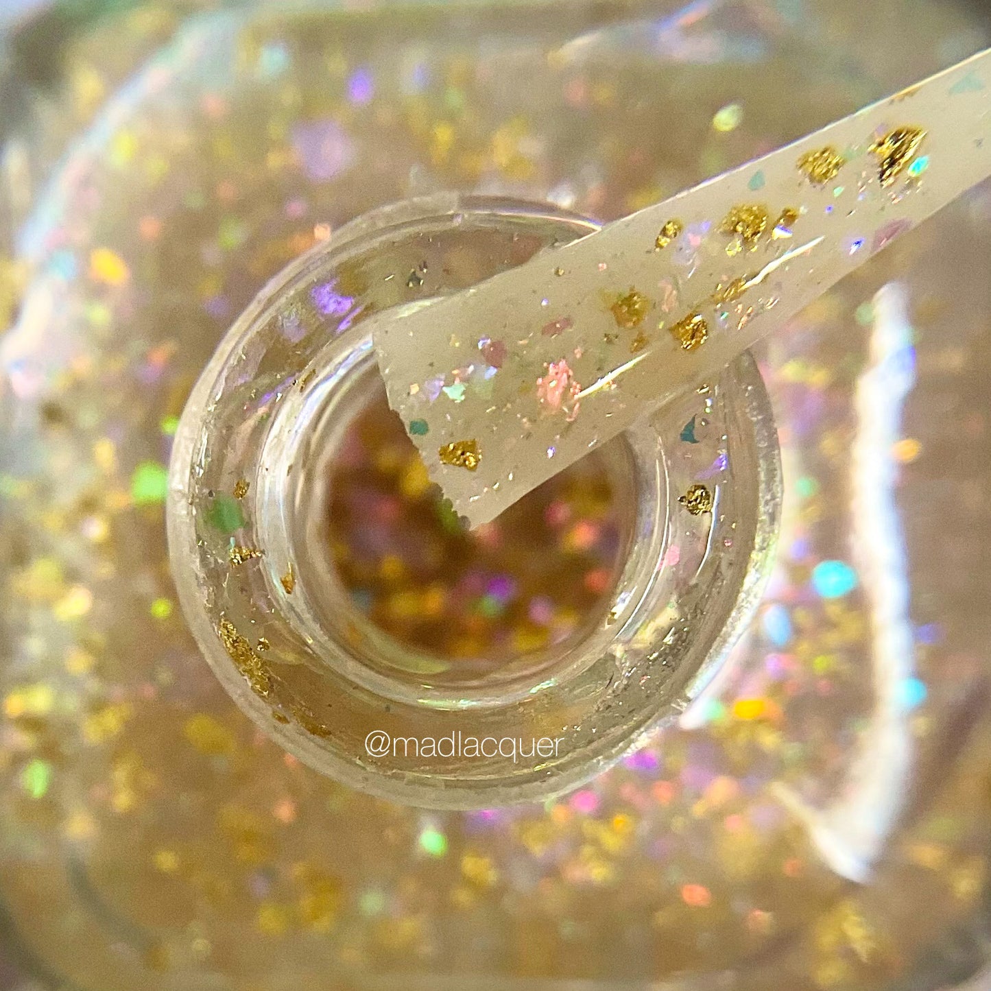 Chasing Rainbows - Limited Edition (23 Karat Gold Leaf & Iridescent Flakies)