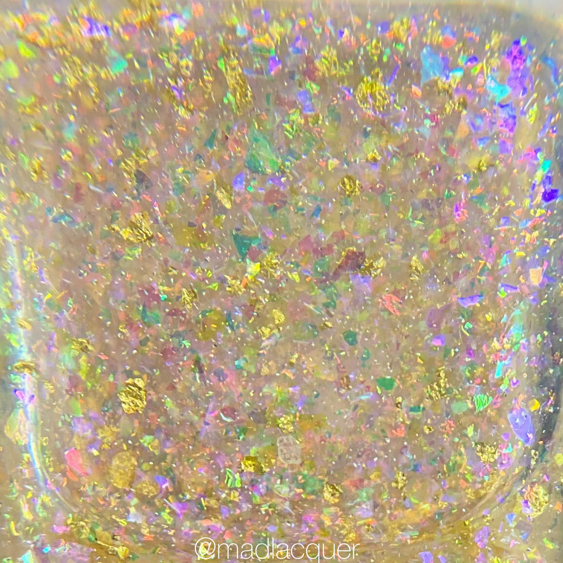 Chasing Rainbows - Limited Edition (23 Karat Gold Leaf & Iridescent Flakies)