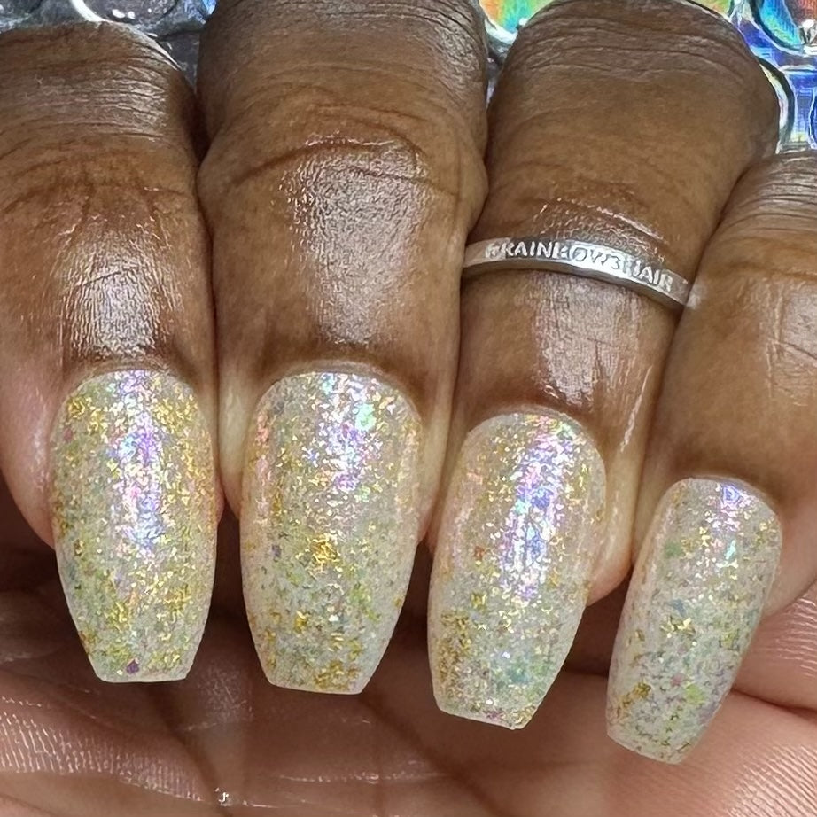 Chasing Rainbows - Limited Edition (23 Karat Gold Leaf & Iridescent Flakies)