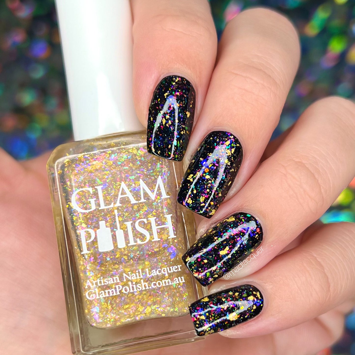 Chasing Rainbows - Limited Edition (23 Karat Gold Leaf & Iridescent Flakies)