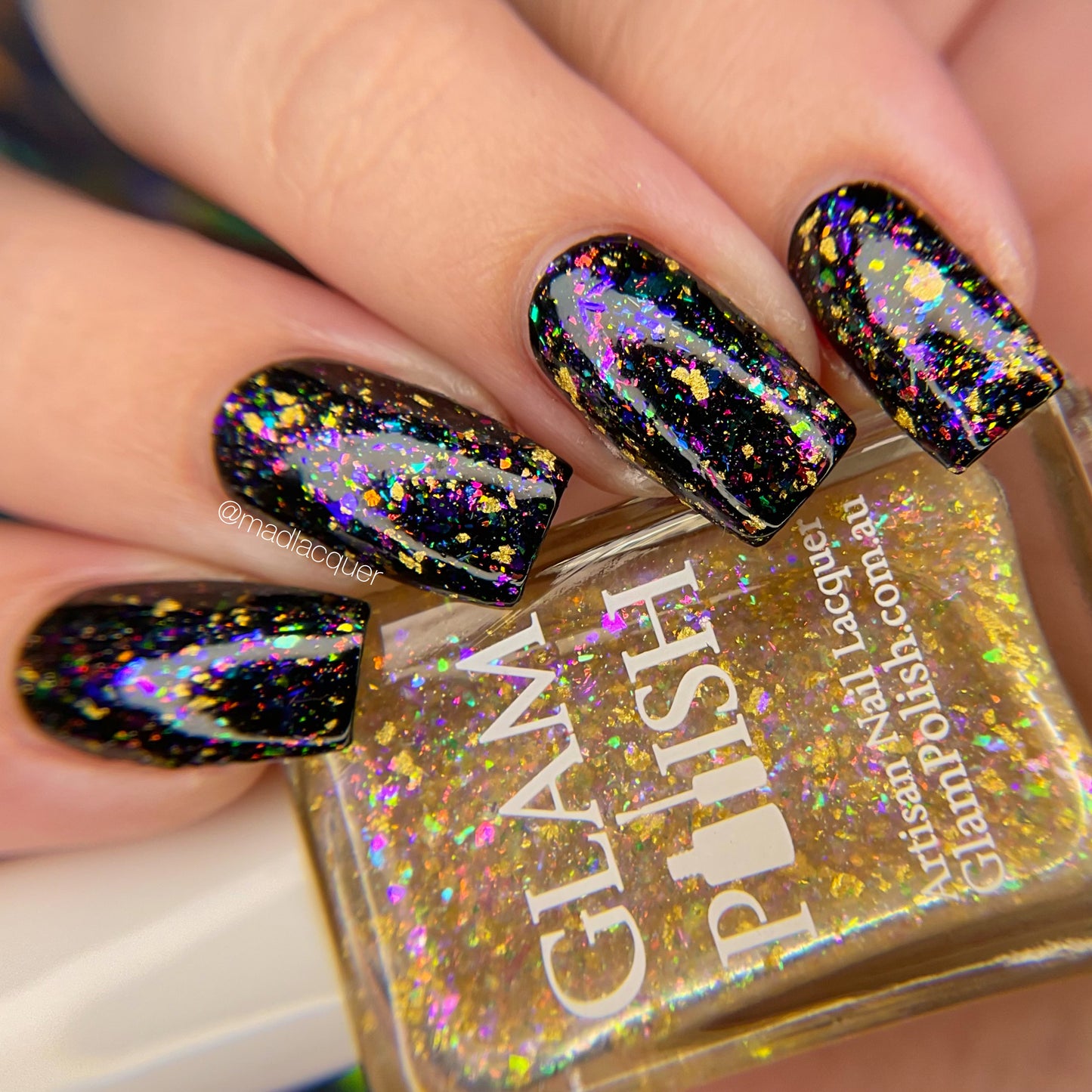 Chasing Rainbows - Limited Edition (23 Karat Gold Leaf & Iridescent Flakies)