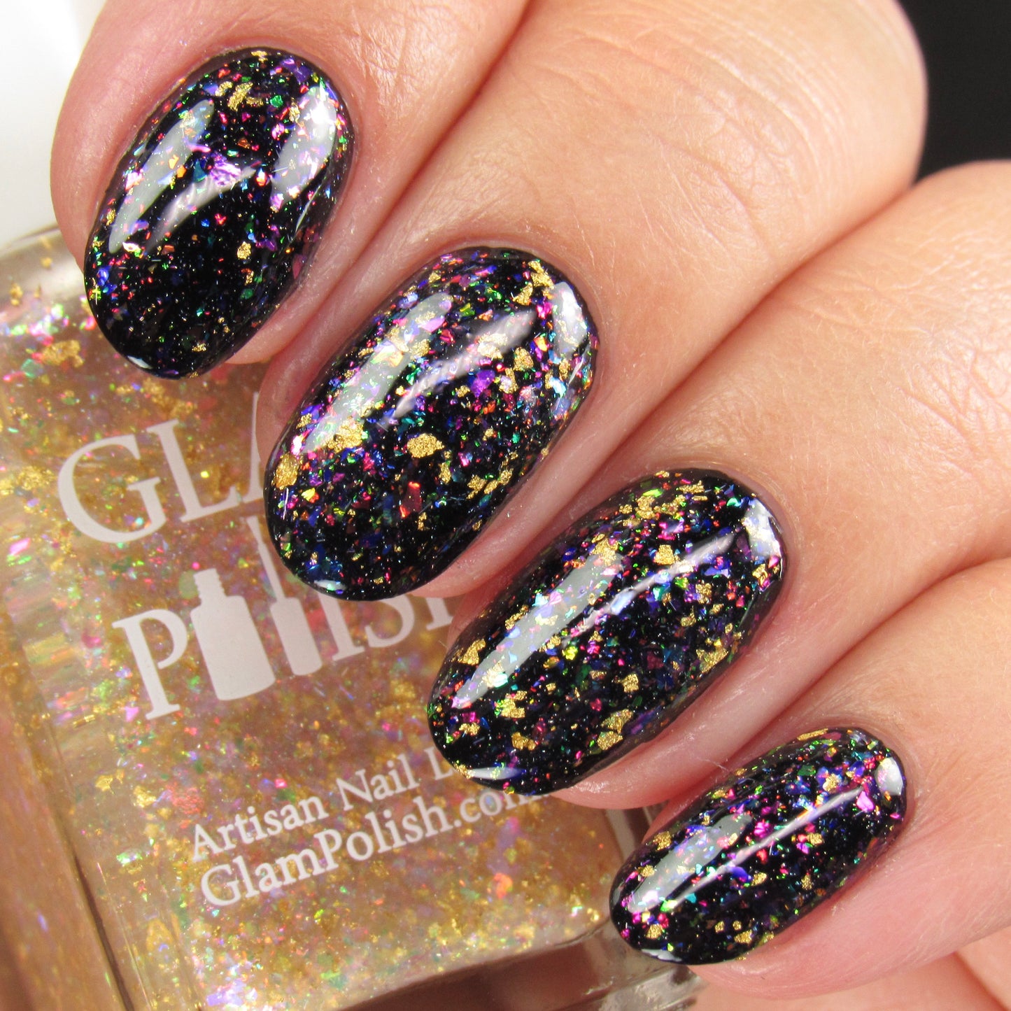 Chasing Rainbows - Limited Edition (23 Karat Gold Leaf & Iridescent Flakies)