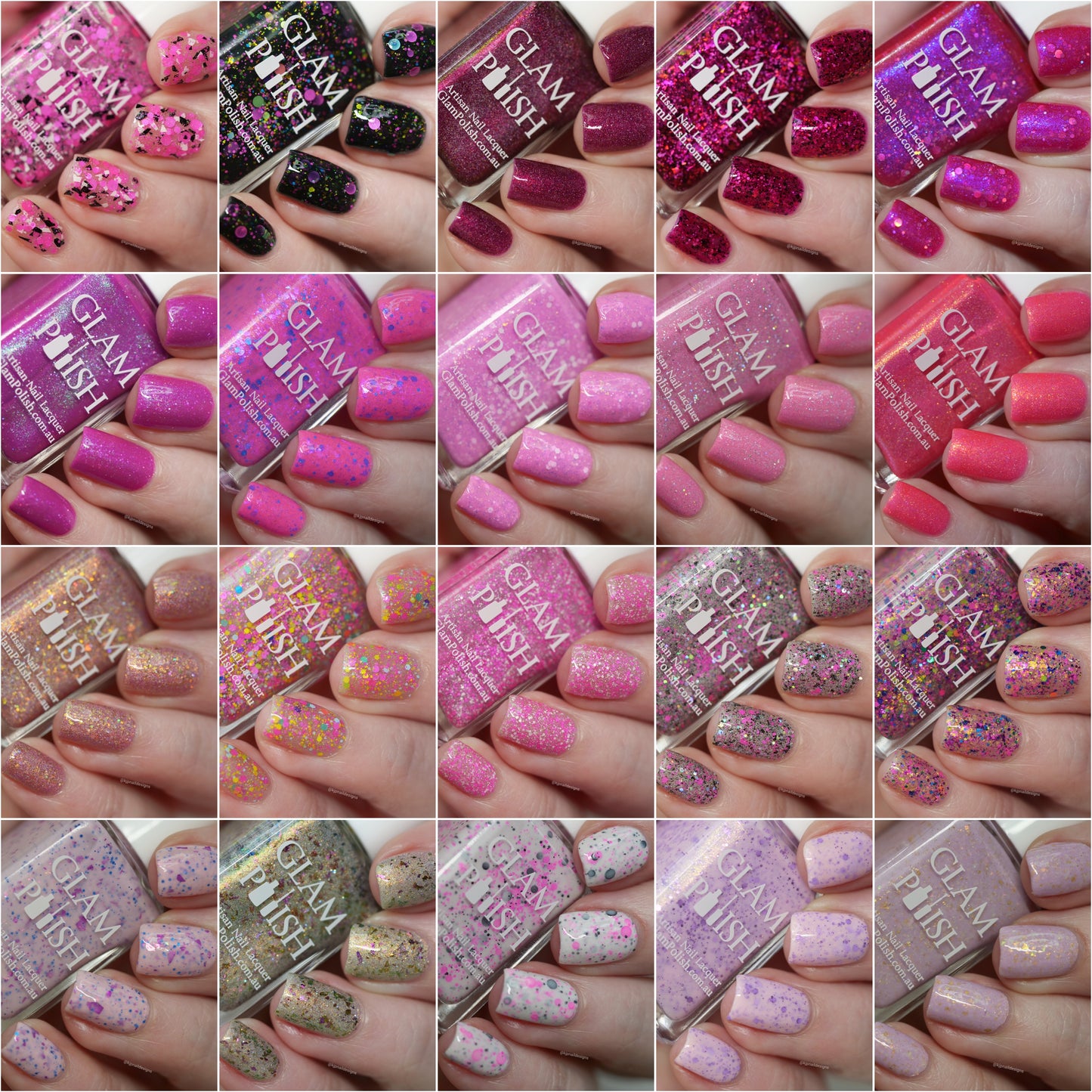 Paint It Pink Exclusives - Full Set (Twenty Shades)