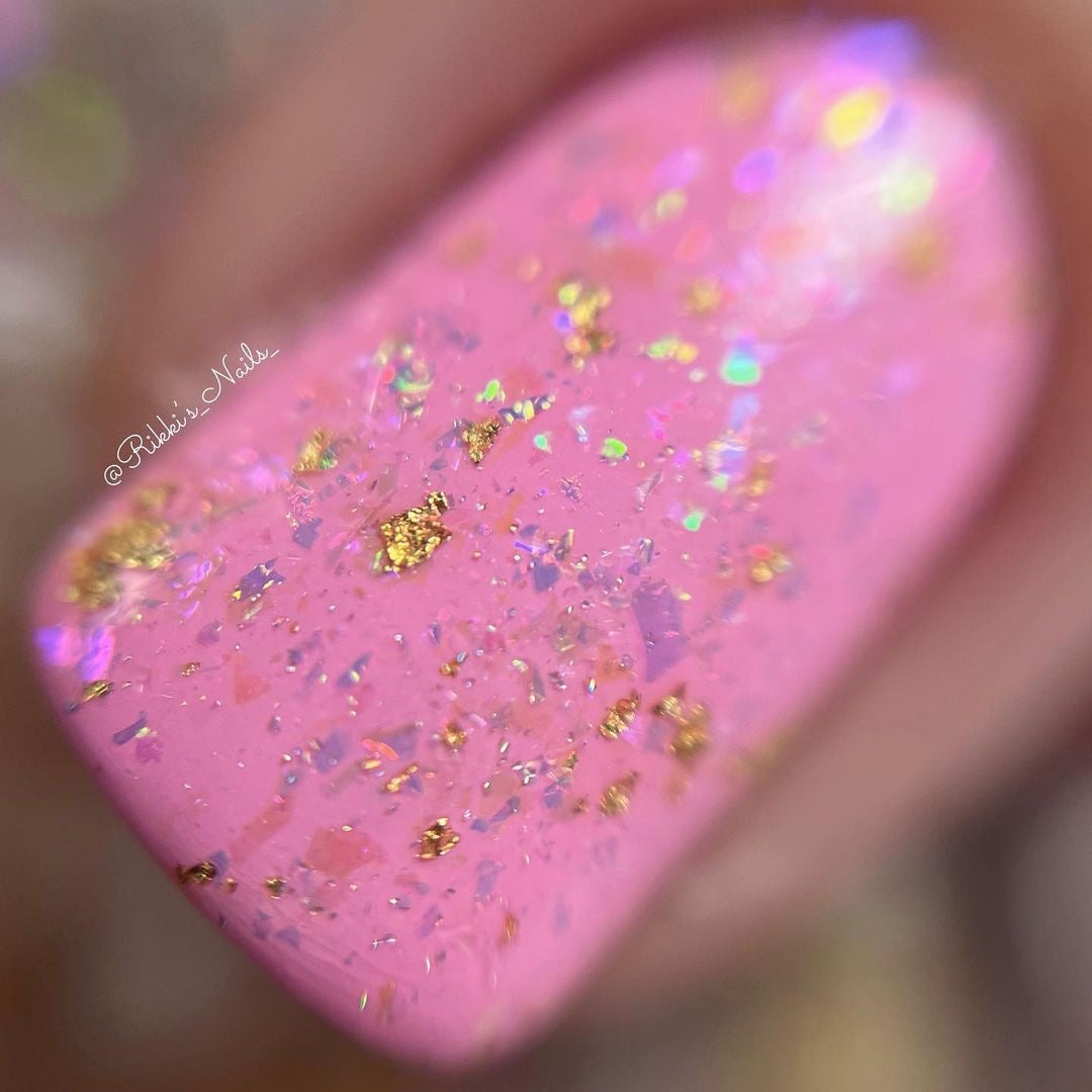 Chasing Rainbows - Limited Edition (23 Karat Gold Leaf & Iridescent Flakies)