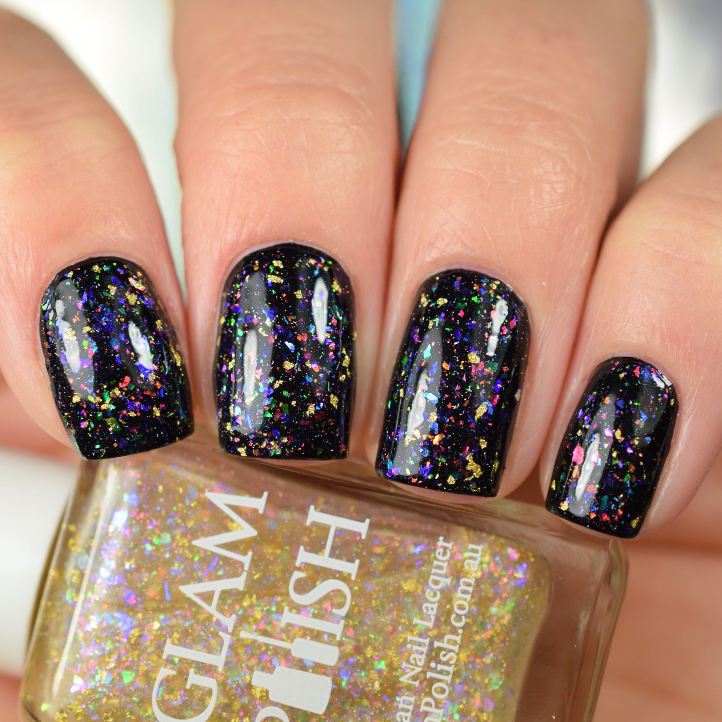 Chasing Rainbows - Limited Edition (23 Karat Gold Leaf & Iridescent Flakies)
