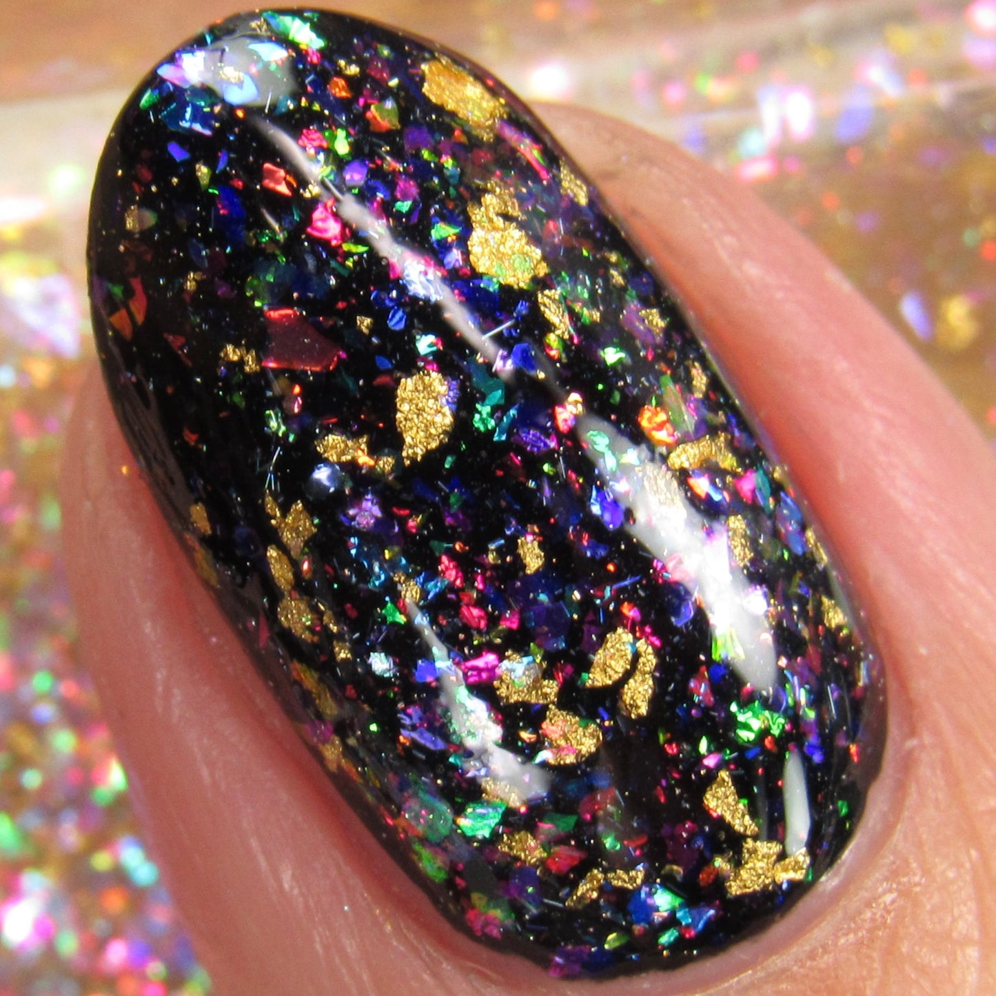 Chasing Rainbows - Limited Edition (23 Karat Gold Leaf & Iridescent Flakies)