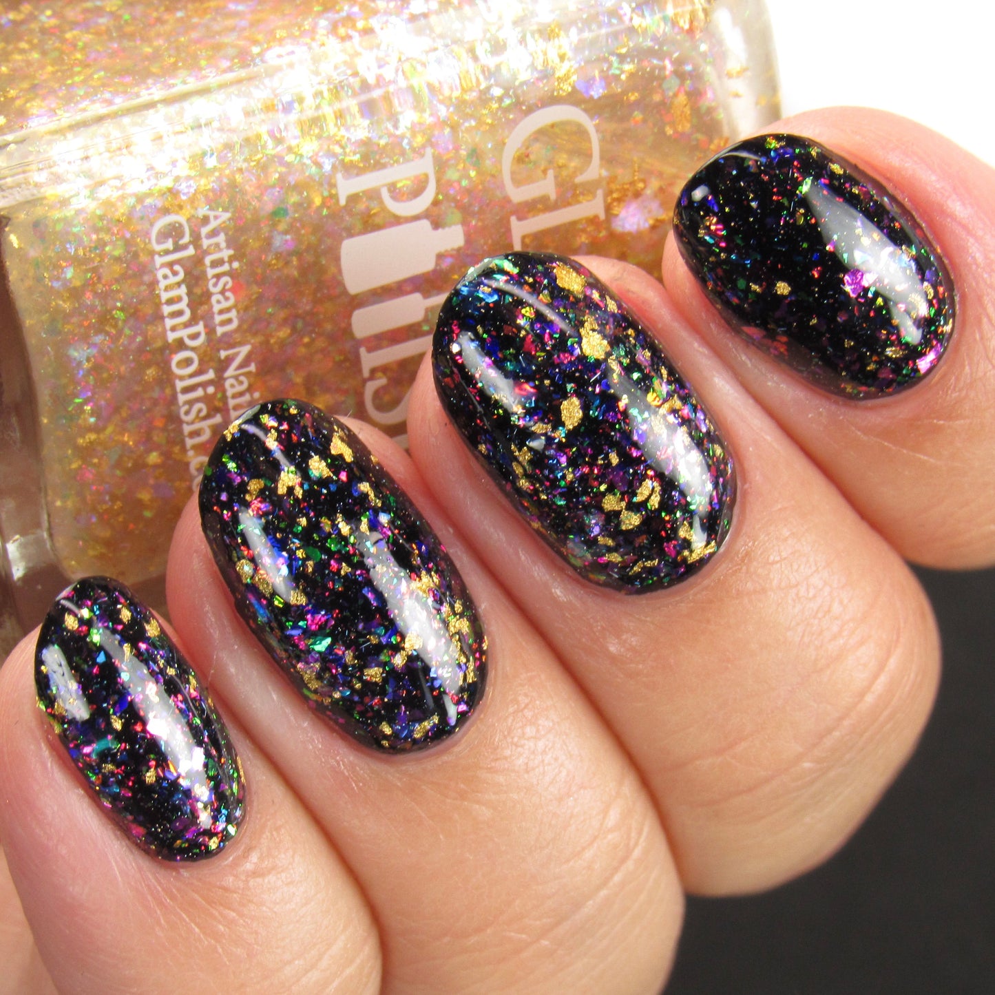 Chasing Rainbows - Limited Edition (23 Karat Gold Leaf & Iridescent Flakies)