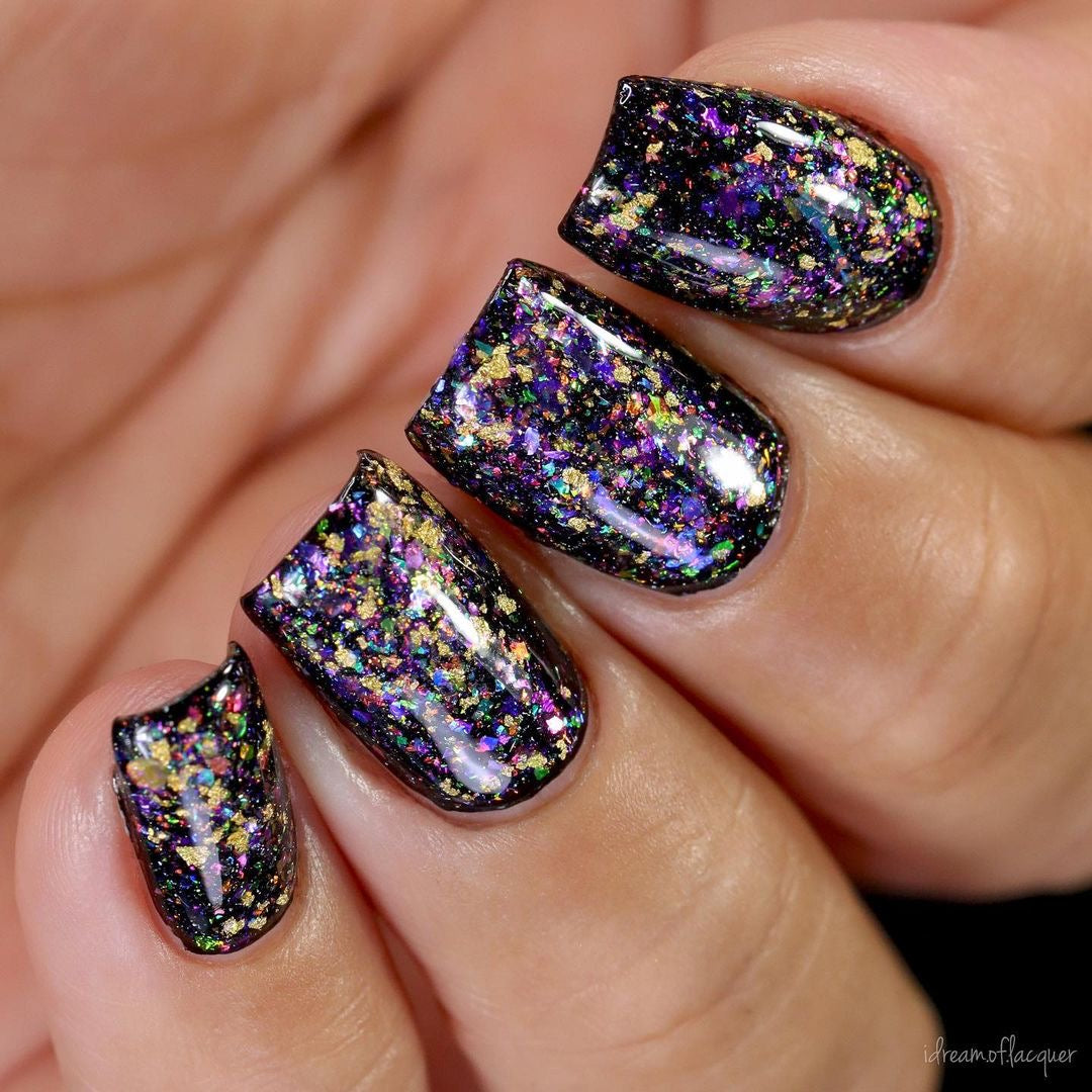 Chasing Rainbows - Limited Edition (23 Karat Gold Leaf & Iridescent Flakies)