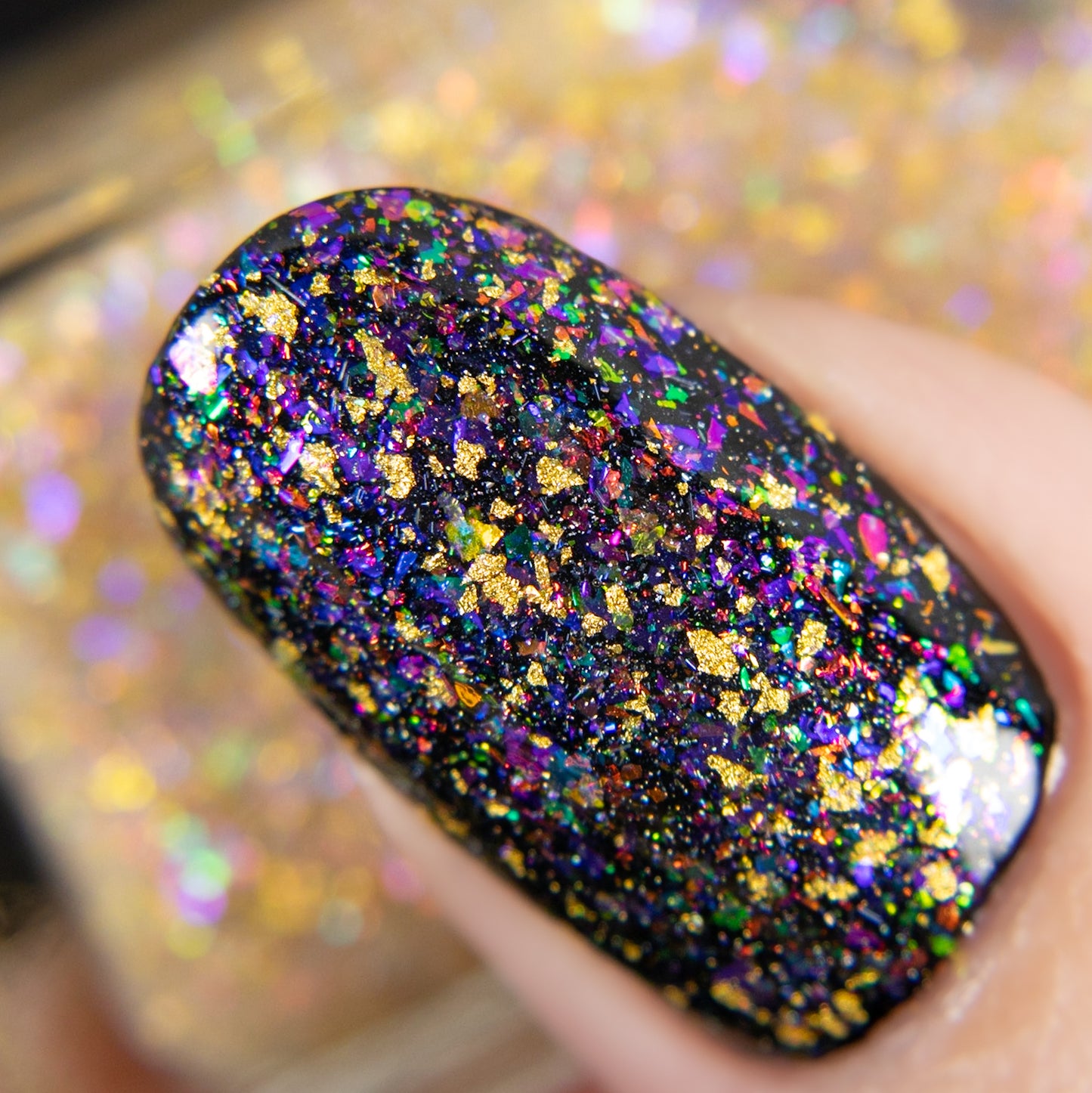 Chasing Rainbows - Limited Edition (23 Karat Gold Leaf & Iridescent Flakies)