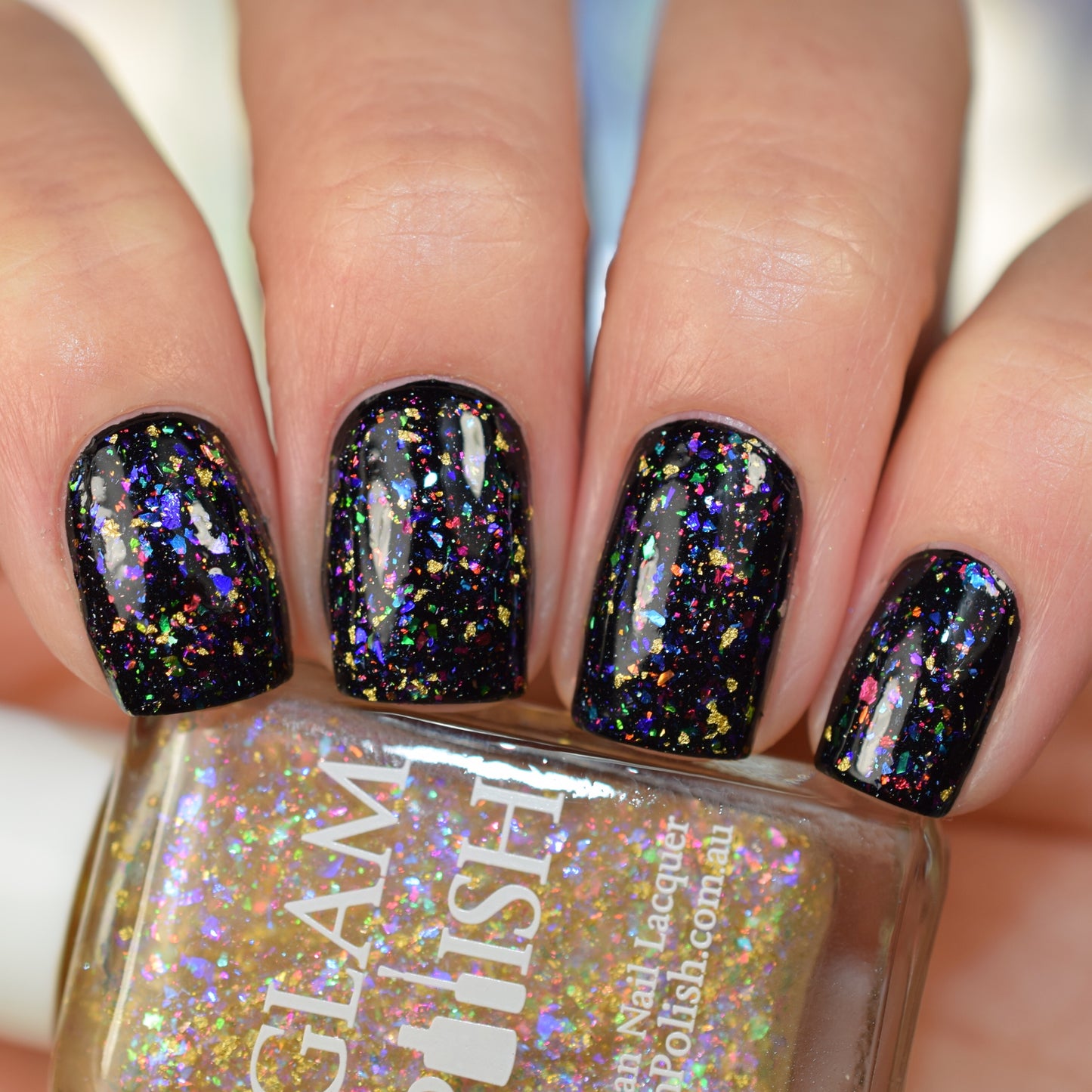 Chasing Rainbows - Limited Edition (23 Karat Gold Leaf & Iridescent Flakies)