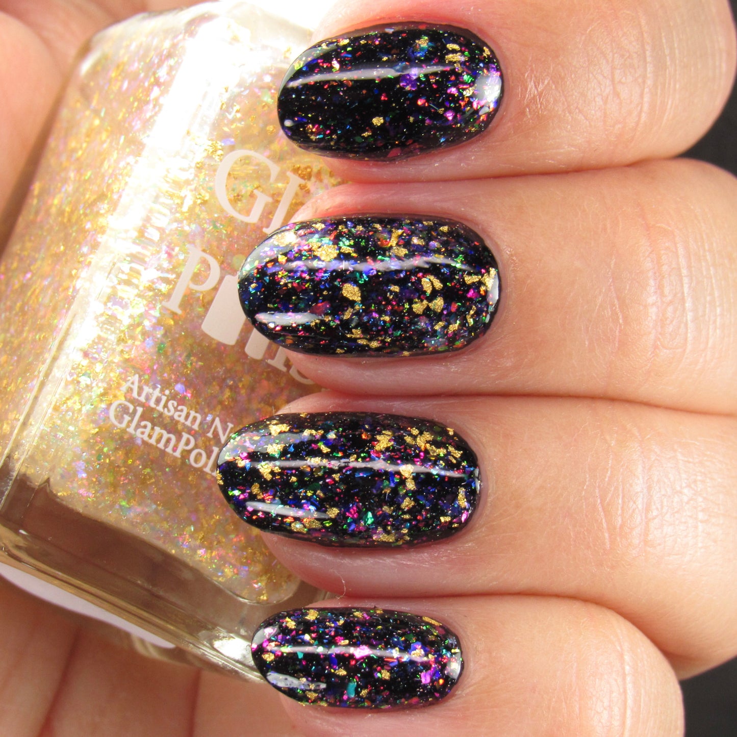 Chasing Rainbows - Limited Edition (23 Karat Gold Leaf & Iridescent Flakies)