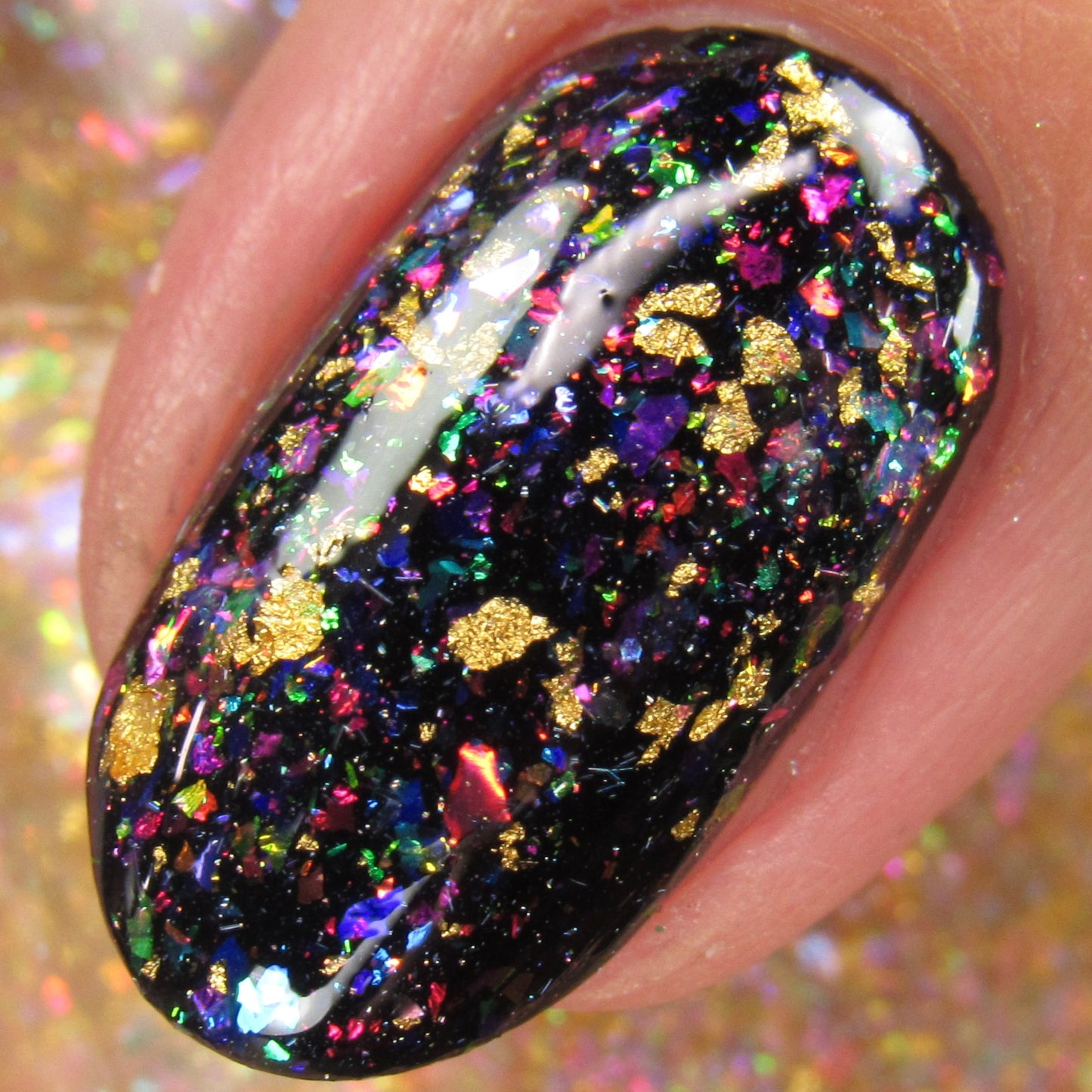 Chasing Rainbows - Limited Edition (23 Karat Gold Leaf & Iridescent Flakies)
