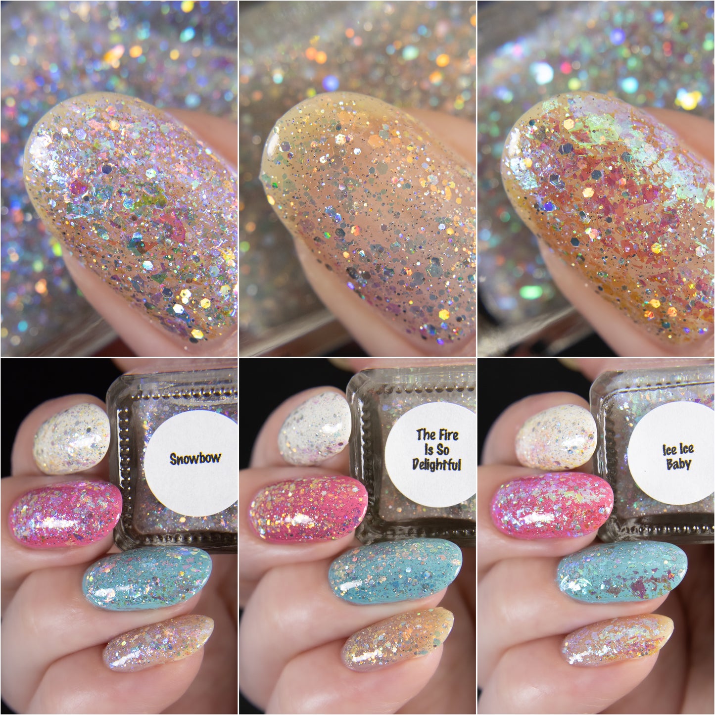 Snow Globe Trio Set