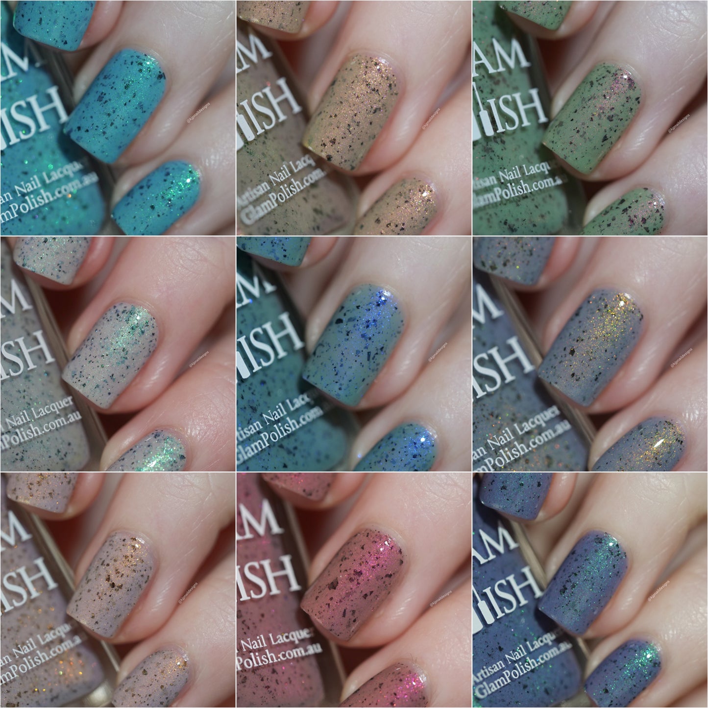 Muted Shimmers Collection
