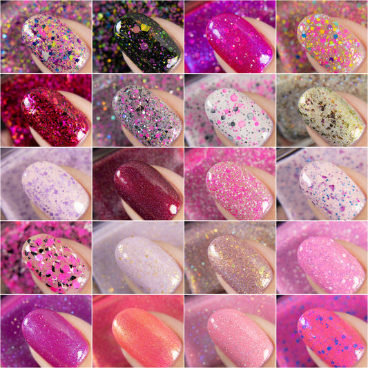 Paint It Pink Exclusives - Full Set (Twenty Shades)